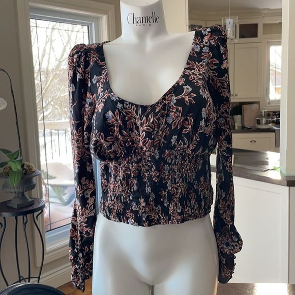 Free people large print Santiago blouse - Picture 2 of 8